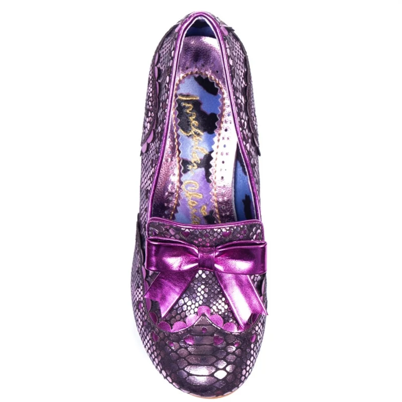 Irregular Choice Womens Here And Present High Heel - Rosa
