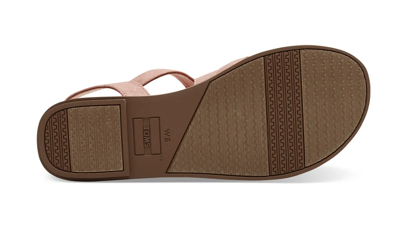 Toms-Sizilien-Korallenrosa-Sandalen