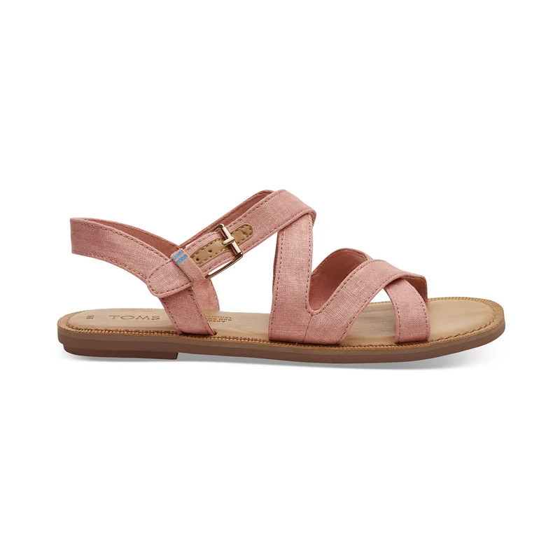 Toms-Sizilien-Korallenrosa-Sandalen