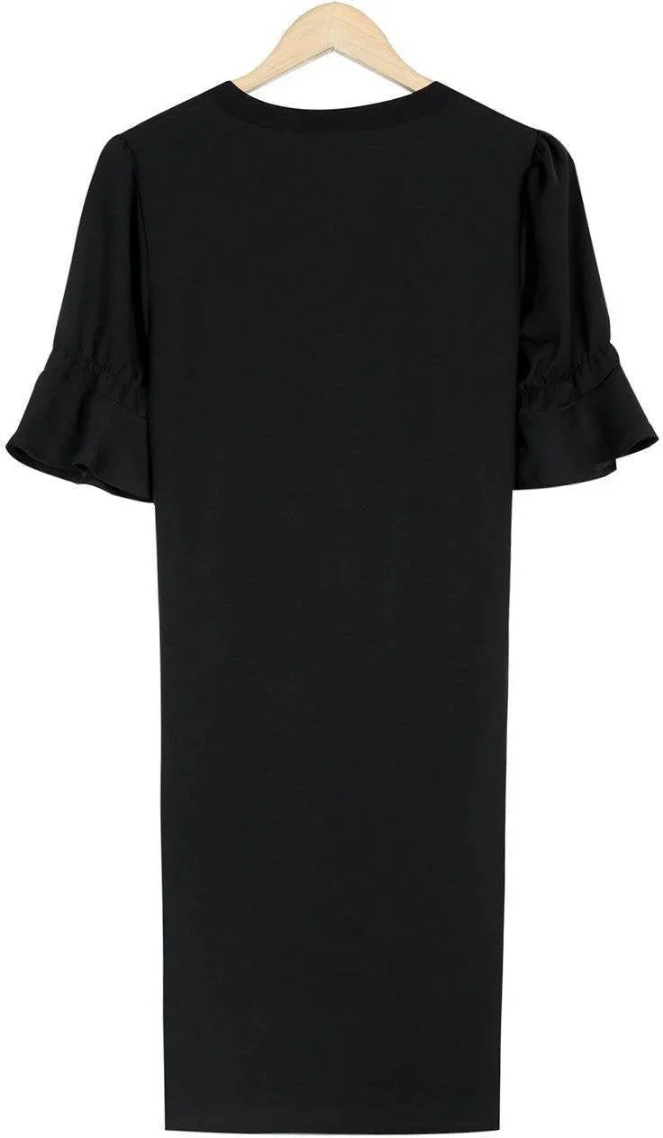 Midi Kleid klassisch und elegant für den Herbst
