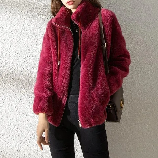 Damen warme Jacke