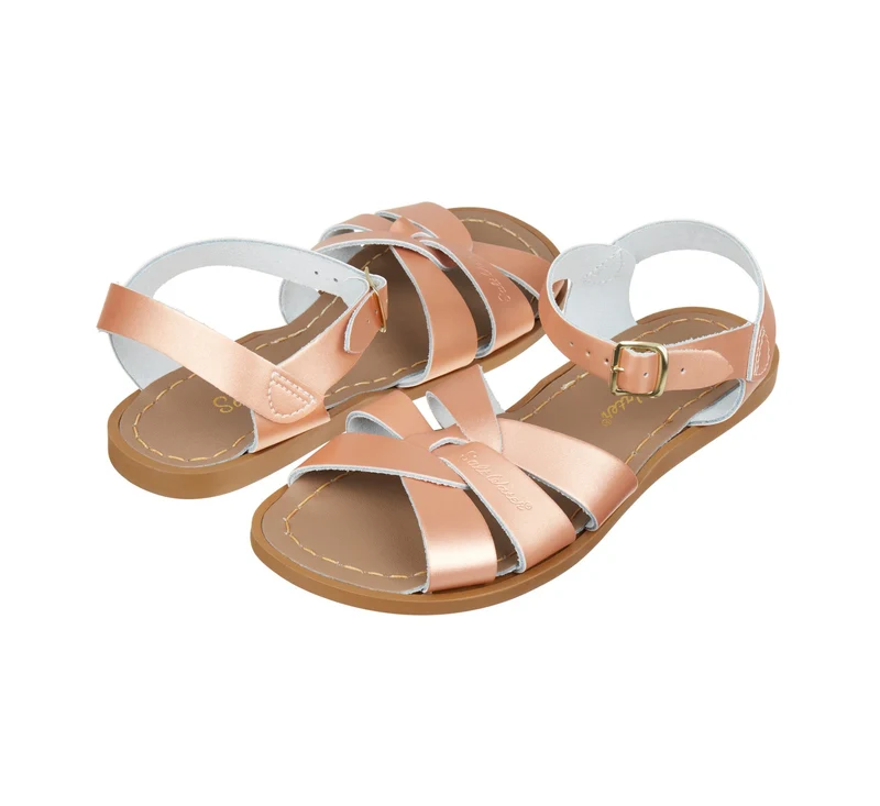 Salt Water Sandals Original-Sandale für Damen – Roségold