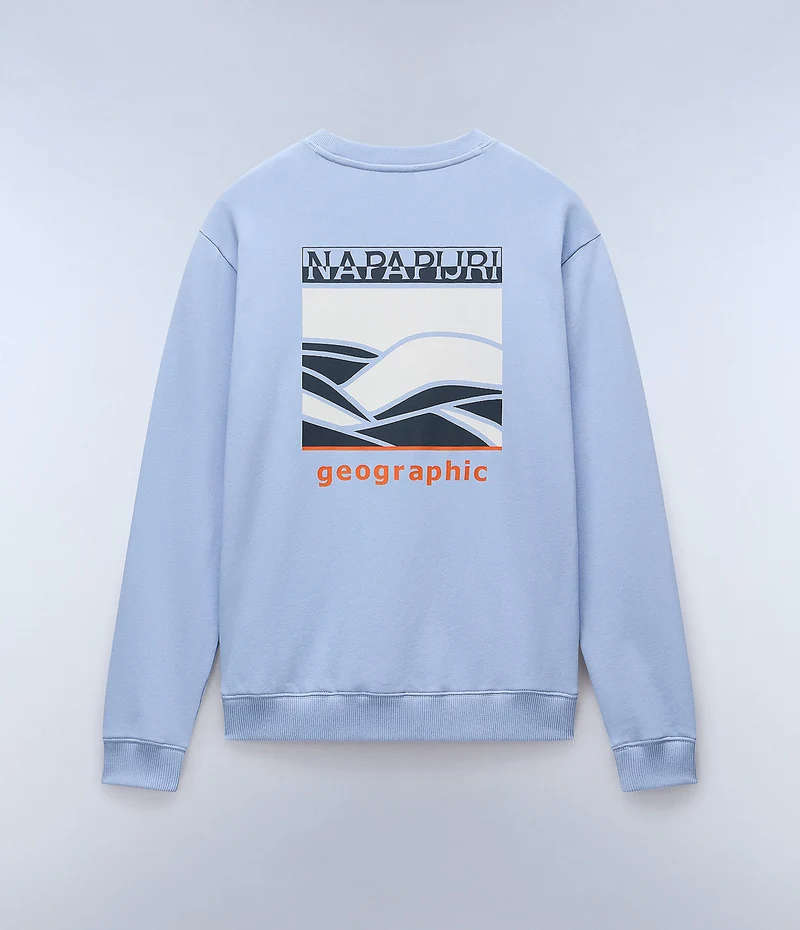 Napapijri Sovana Herren-Sweatshirt – Weiches Chambray