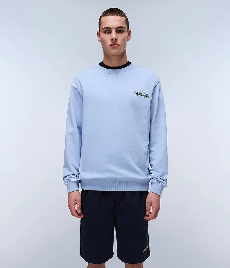 Napapijri Sovana Herren-Sweatshirt – Weiches Chambray