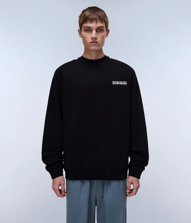 Napapijri Sovana Herren-Sweatshirt – Schwarz