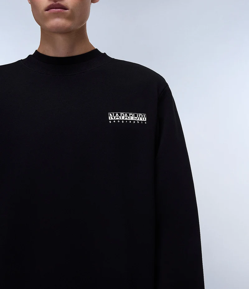 Napapijri Sovana Herren-Sweatshirt – Schwarz
