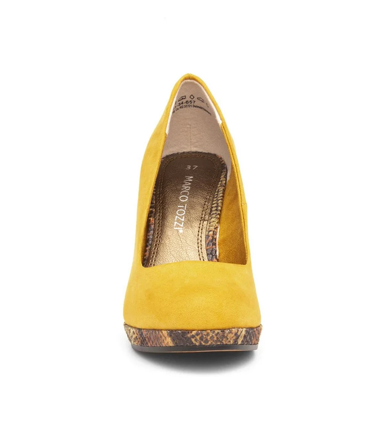 Marco Tozzi Damen Pumps - Gelb