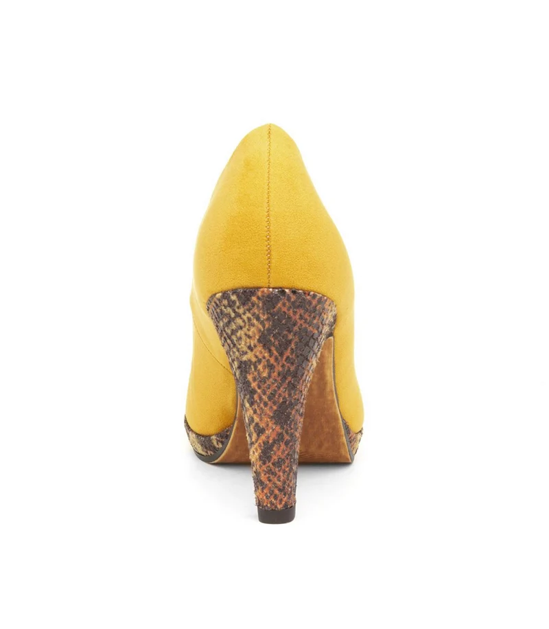 Marco Tozzi Damen Pumps - Gelb