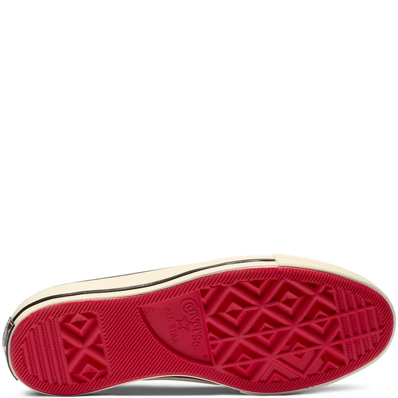 Converse 70 Cherry Red Egret – Lackleder-Low-Top