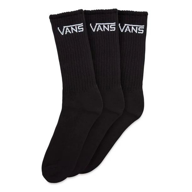 VANS Klassische Herren-Crew-Socken (3er-Pack) – Schwarz