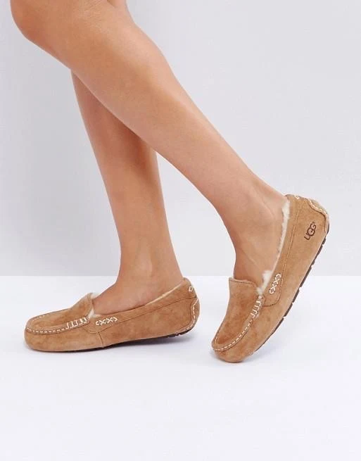 Ugg-Ansley-Kastanienbrauner Slipper