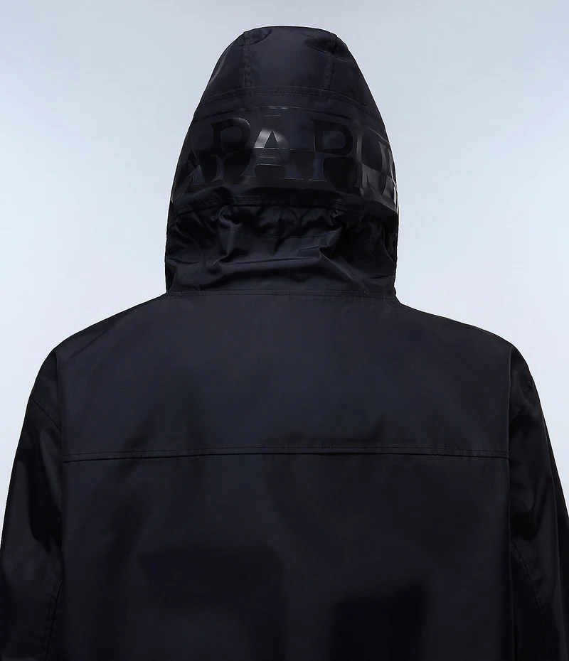 Napapijri Rainforest Next Sommer-Windjacke für Herren – Schwarz
