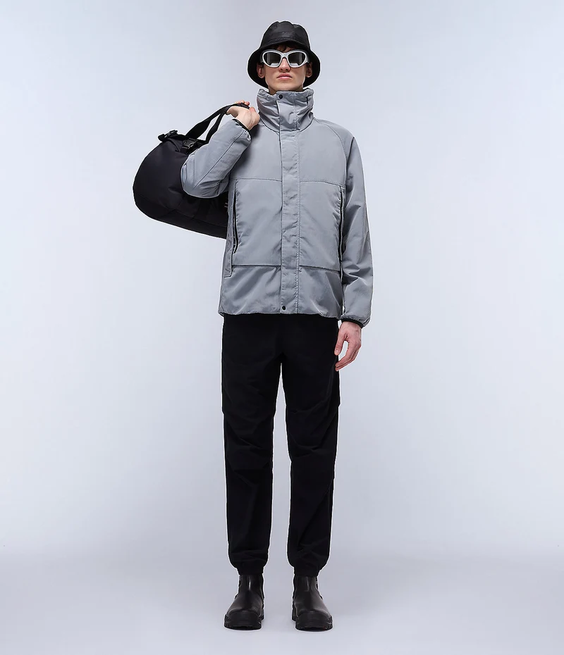 Napapijri Herren Bisenzio Kurzjacke – Ultimate Grey