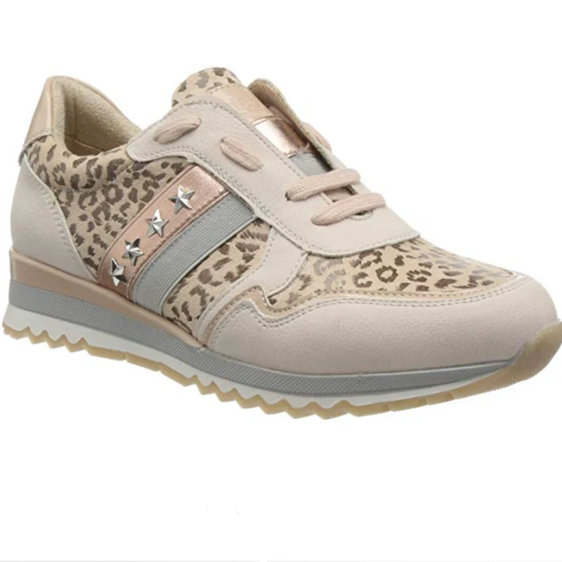 Refresh Modische Damen-Sneaker – Nude