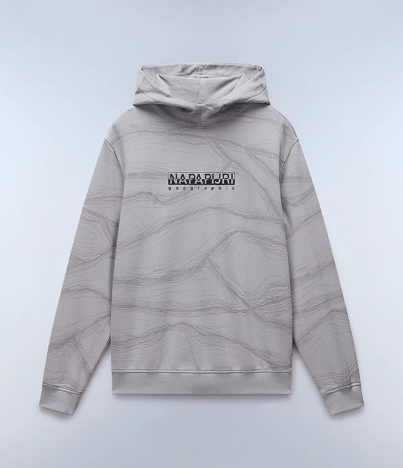 Napapijri Cellini Herren-Hoodie – Grau