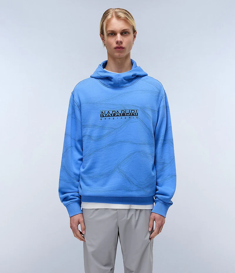 Napapijri Cellini Herren-Hoodie – Hellblau