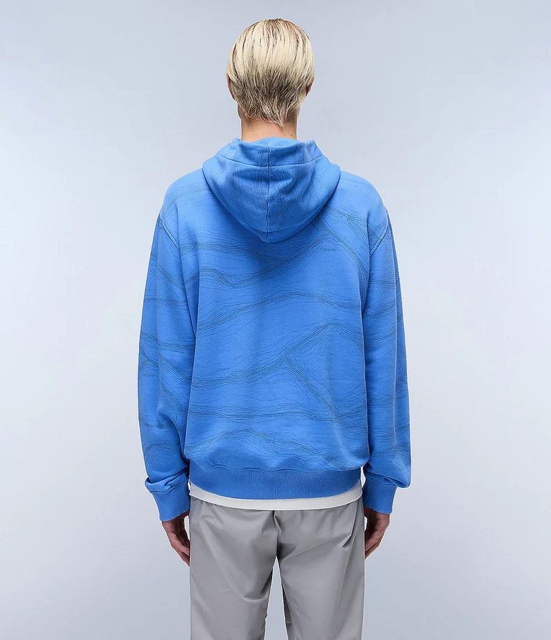 Napapijri Cellini Herren-Hoodie – Hellblau