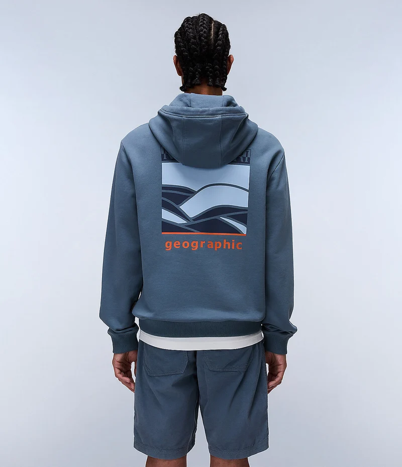 Napapijri Herren Sovana Hoodie – Stürmisches Wetter