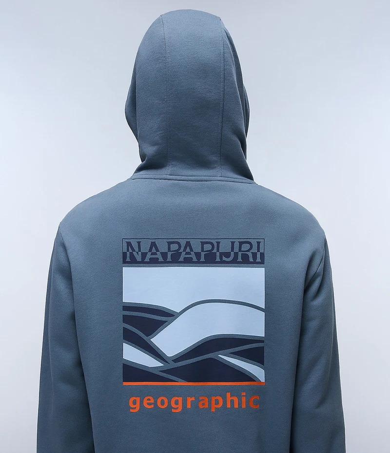 Napapijri Herren Sovana Hoodie – Stürmisches Wetter