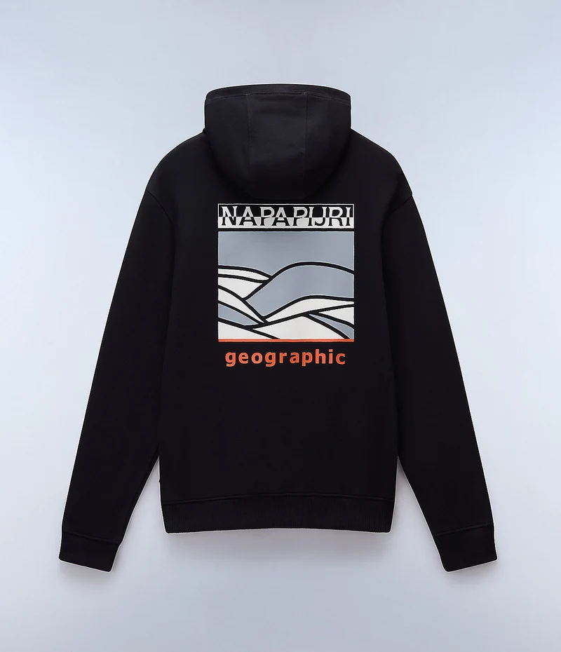 Napapijri Sovana Herren-Hoodie – Schwarz