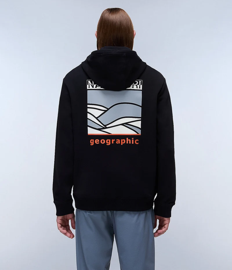 Napapijri Sovana Herren-Hoodie – Schwarz