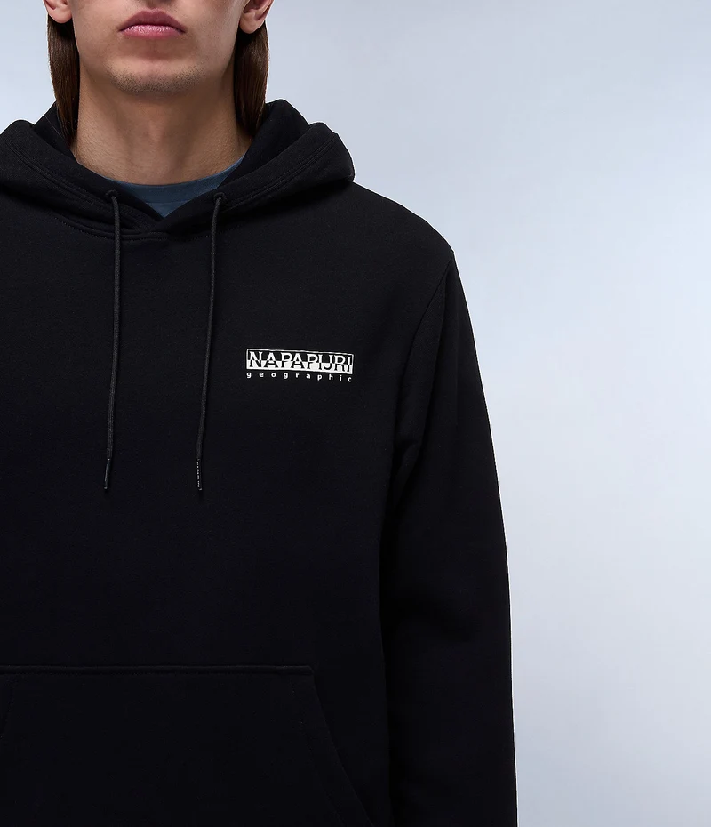 Napapijri Sovana Herren-Hoodie – Schwarz
