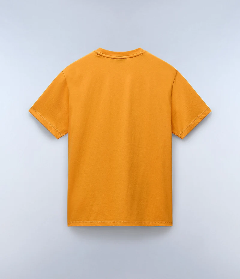 Napapijri Valdor Herren-T-Shirt – Aprikose