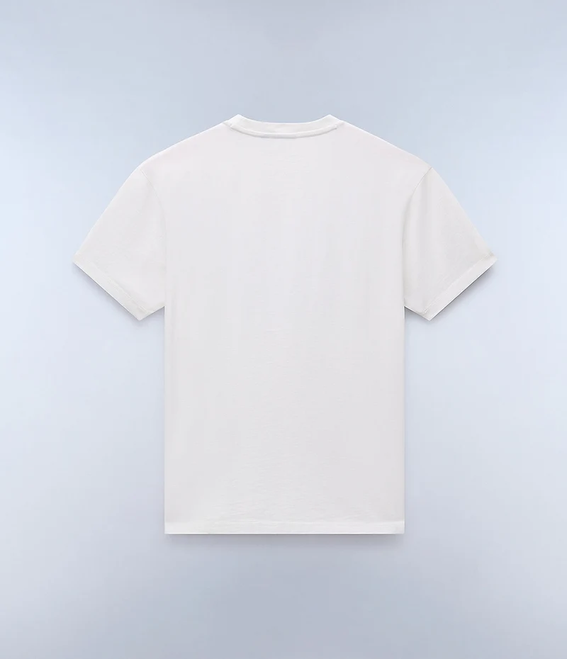 Napapijri Buti Herren-T-Shirt - Weißer Reiher