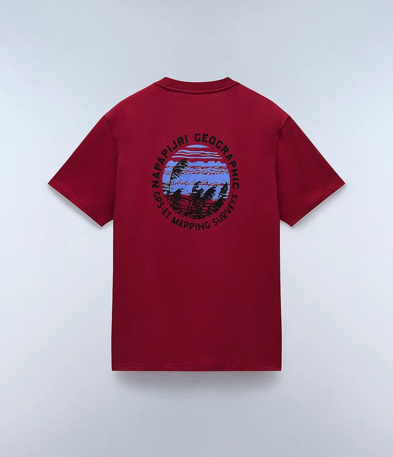 Napapijri Herren-T-Shirt von Vignoni – Tibetrot