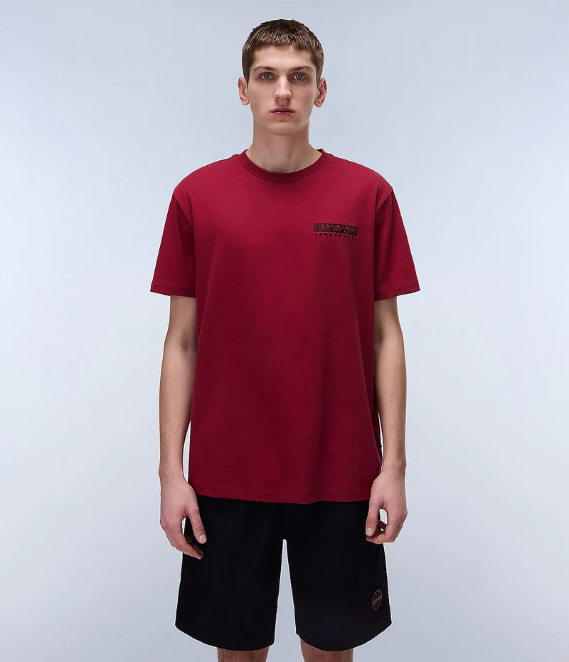 Napapijri Herren-T-Shirt von Vignoni – Tibetrot