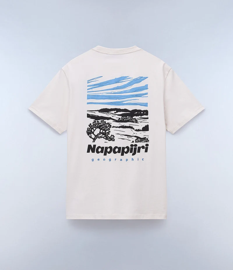 Napapijri Vignoni Herren-T-Shirt – Weiß (Whisper)