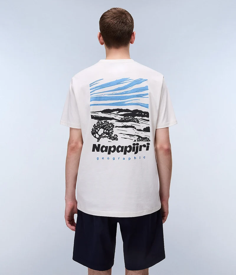 Napapijri Vignoni Herren-T-Shirt – Weiß (Whisper)