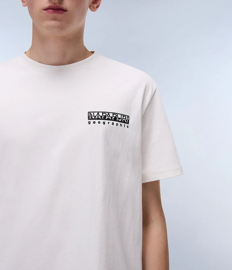 Napapijri Vignoni Herren-T-Shirt – Weiß (Whisper)