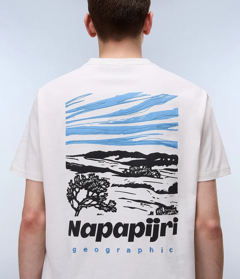 Napapijri Vignoni Herren-T-Shirt – Weiß (Whisper)