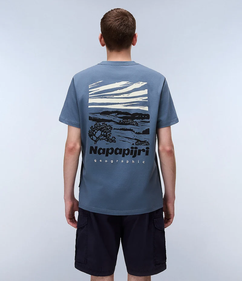 Napapijri Herren-T-Shirt von Vignoni – Sturmwetter