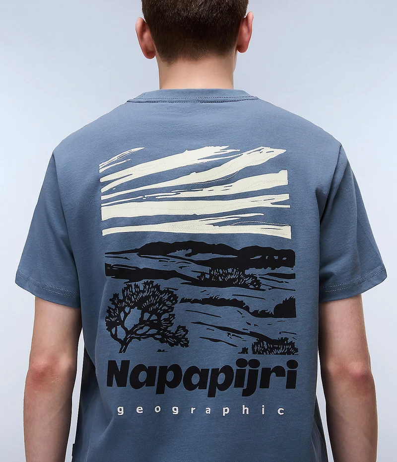Napapijri Herren-T-Shirt von Vignoni – Sturmwetter