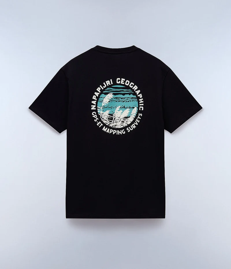 Napapijri Herren-T-Shirt von Vignoni – Schwarz
