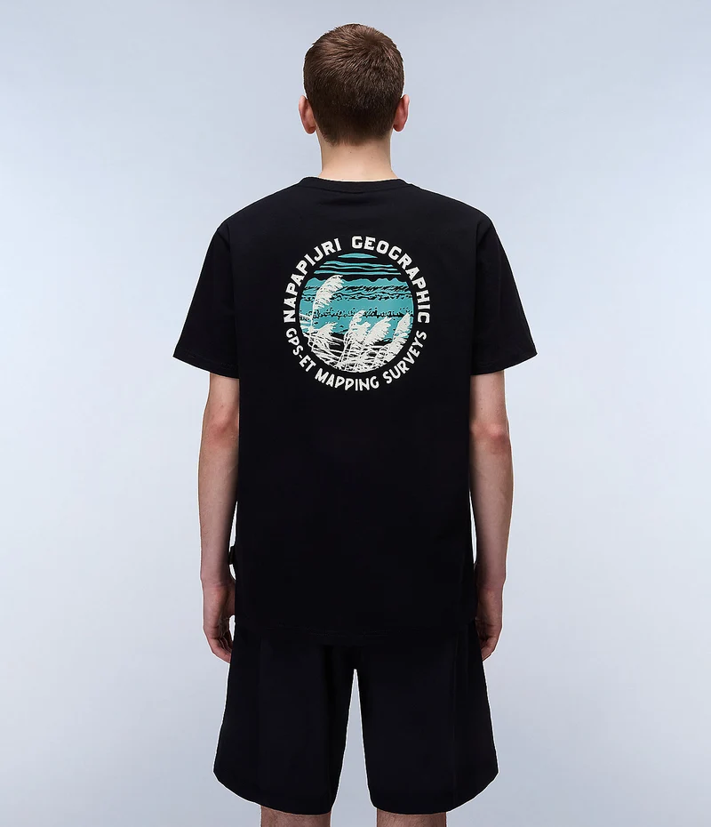 Napapijri Herren-T-Shirt von Vignoni – Schwarz