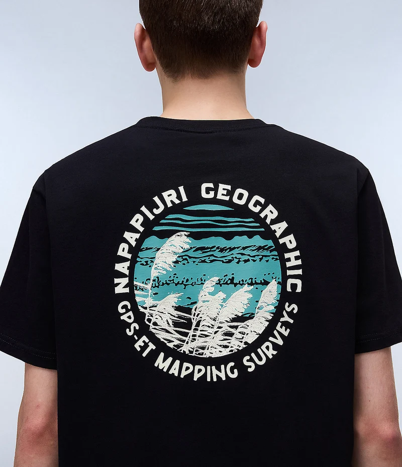 Napapijri Herren-T-Shirt von Vignoni – Schwarz