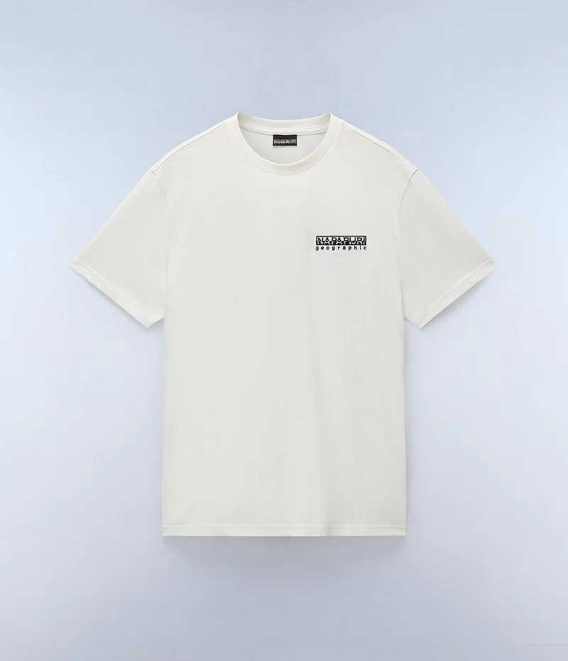 Napapijri Herren-T-Shirt von Vignoni – Weißer Reiher
