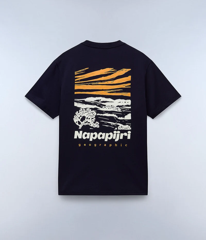 Napapijri Herren-T-Shirt von Vignoni – Marineblau