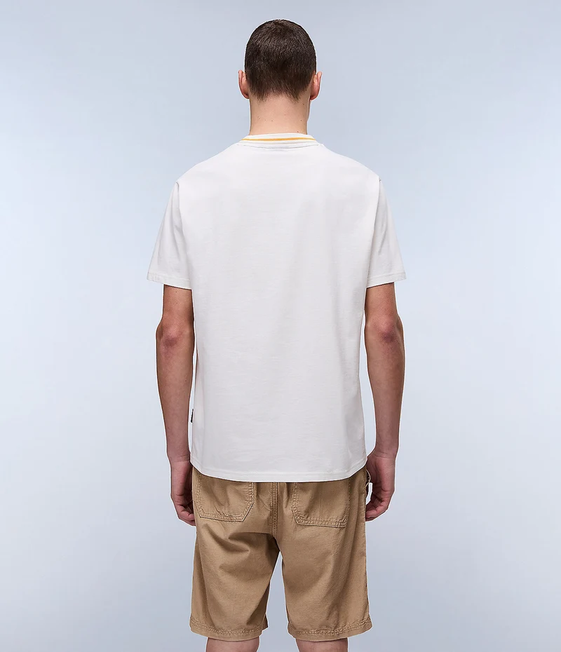 Napapijri Murlo Herren-T-Shirt – Weiß (Whisper)