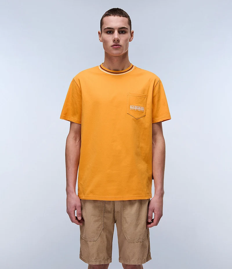 Napapijri Murlo-T-Shirt für Herren – Aprikose