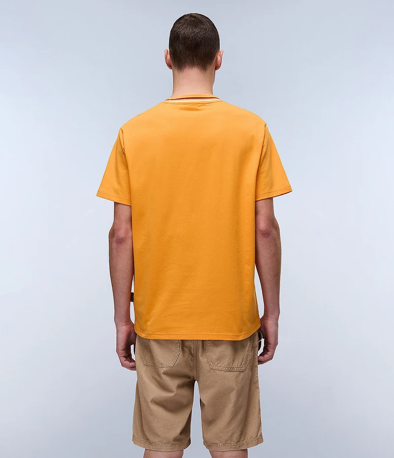 Napapijri Murlo-T-Shirt für Herren – Aprikose