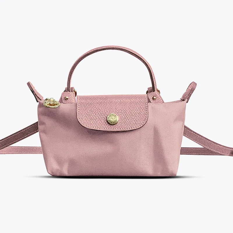 Damen Mini Crossbody Tasche aus Leder mit verstellbarem Trageriemen