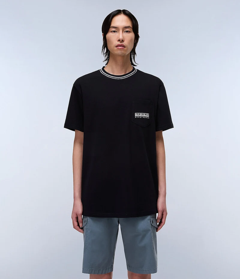 Napapijri Murlo Herren-T-Shirt – Schwarz