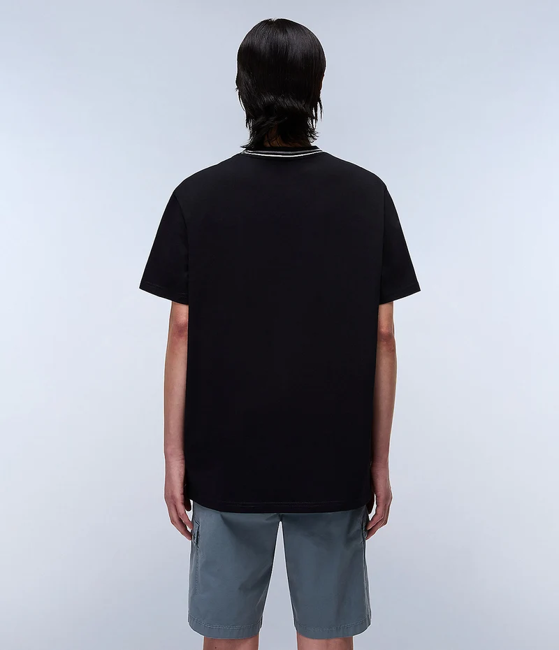 Napapijri Murlo Herren-T-Shirt – Schwarz