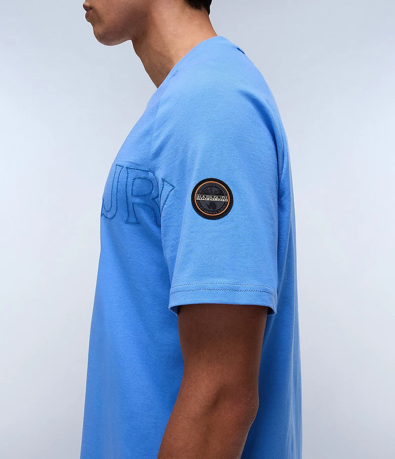 Napapijri Ambra Herren-T-Shirt – Ultramarin