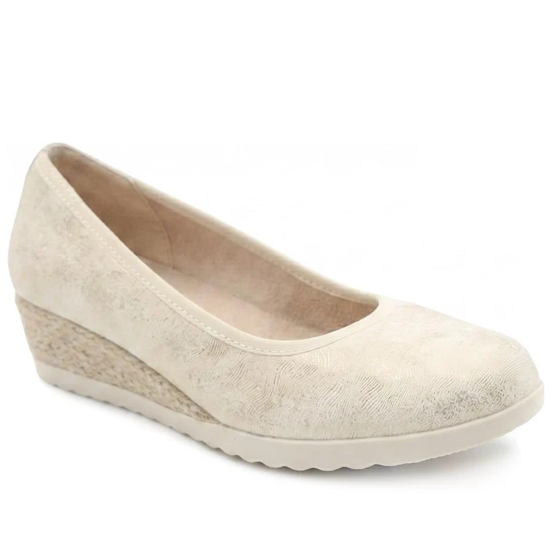 Espadrille Trim Wedge Pumps - WBINS43008 / 329 175