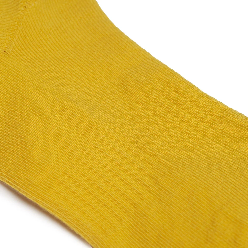 ROKA Wembley Kurze Socken aus Bio-Baumwolle - Sommergelb